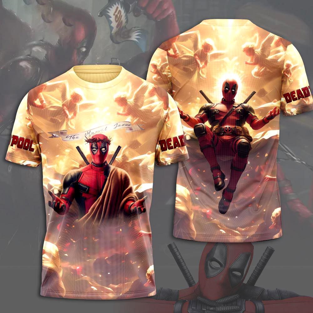 Deadpool X Wolverine New Deadpool 3 2024 Movie Scenel Shirt