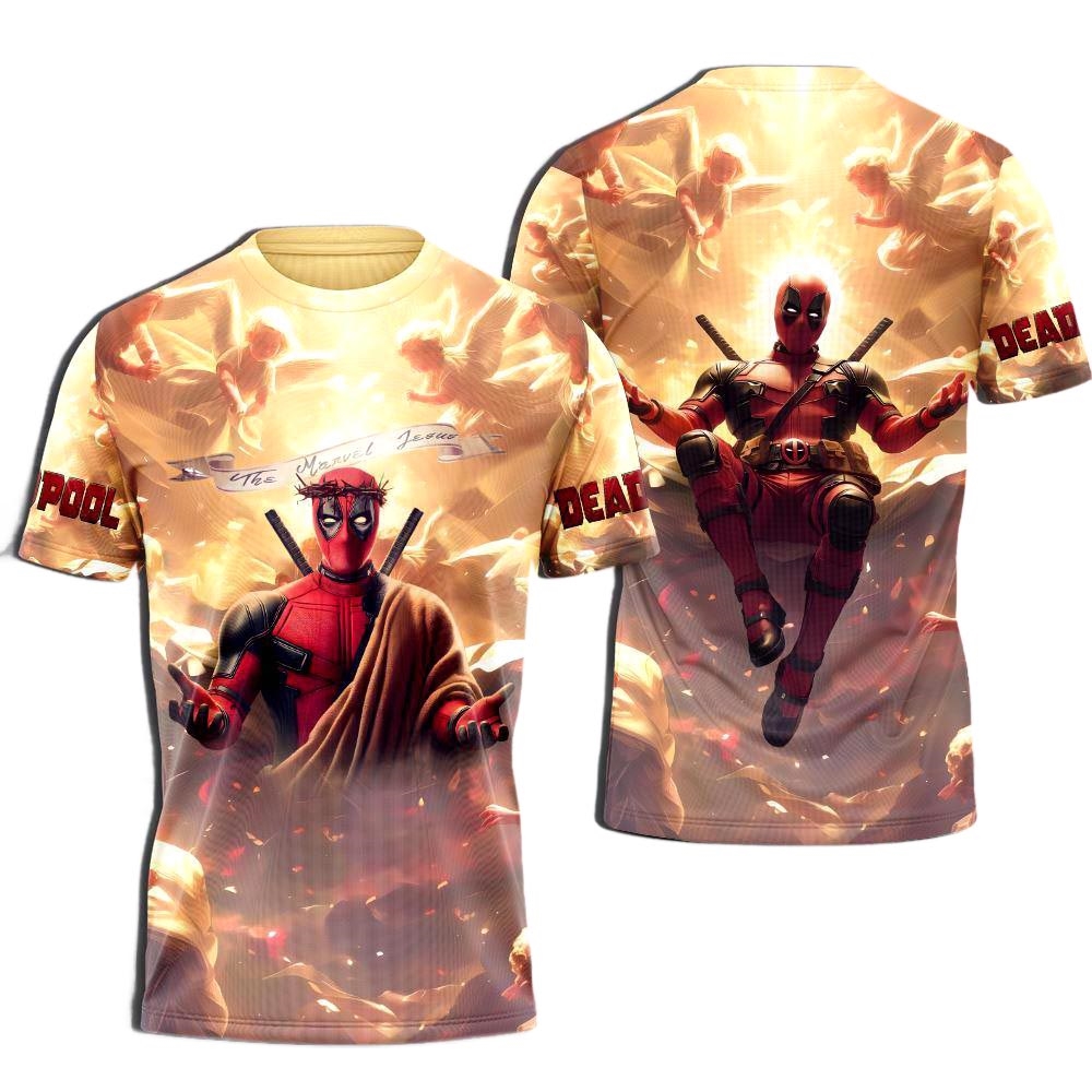 Deadpool X Wolverine New Deadpool 3 2024 Movie Scenel Shirt