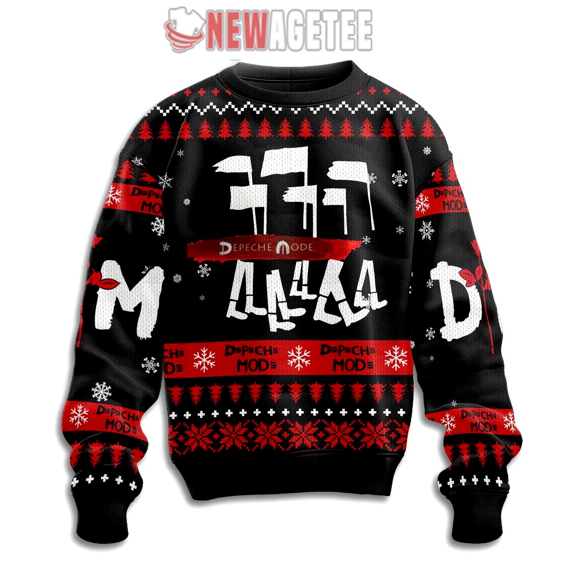 Depeche Mode Memento Mori World Tour 2024 Ugly Christmas Sweater