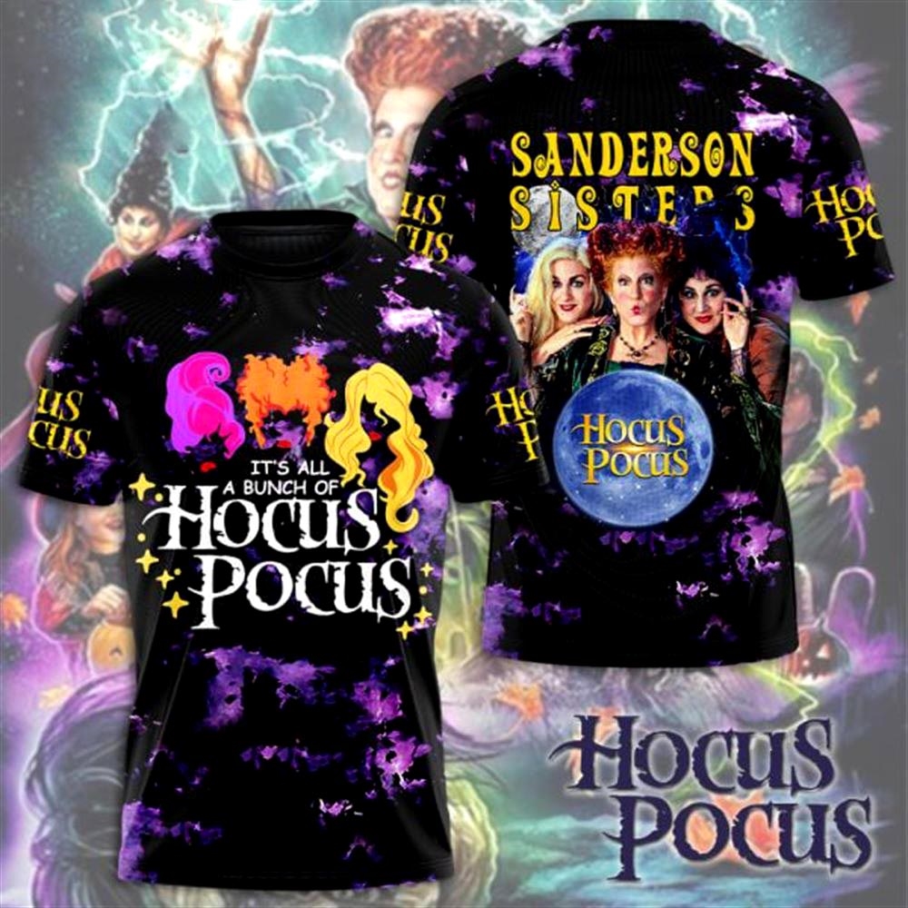 Hocus Pocus Halloween Movie 2024 Aop Shirt