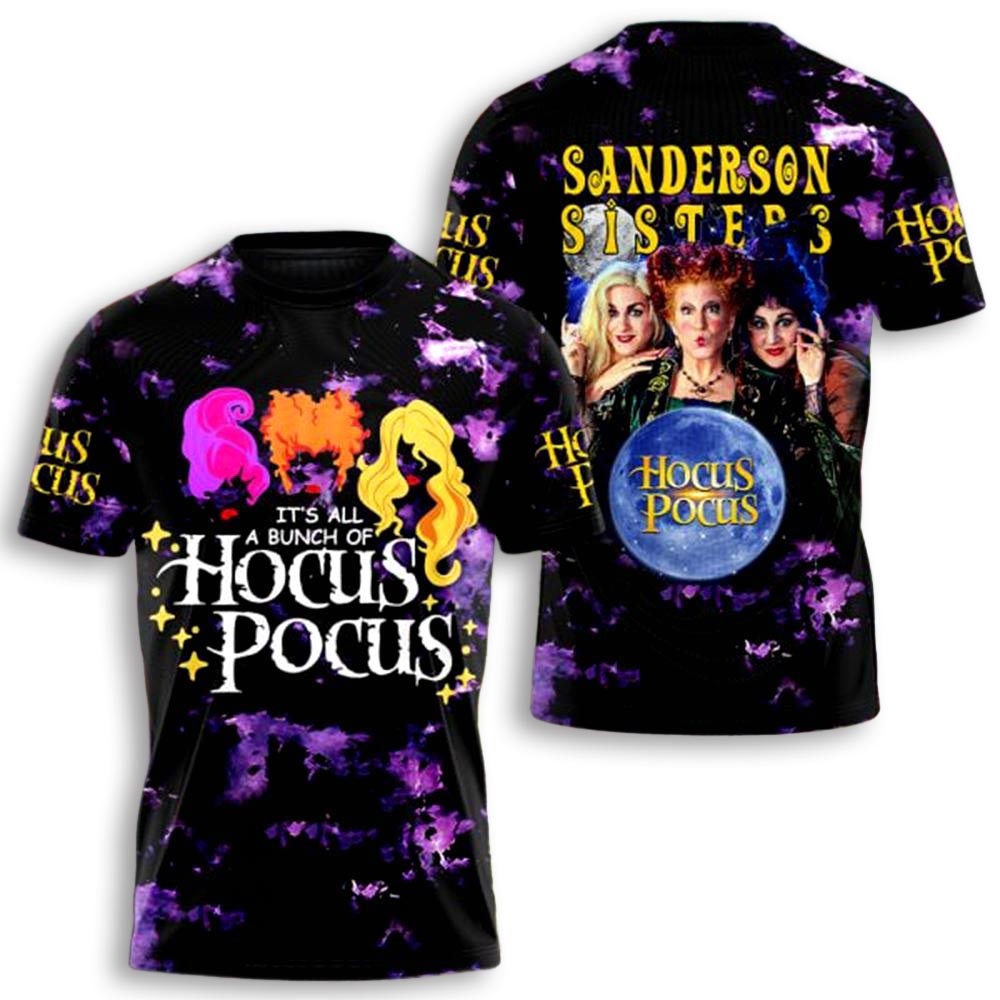 Hocus Pocus Halloween Movie 2024 Aop Shirt