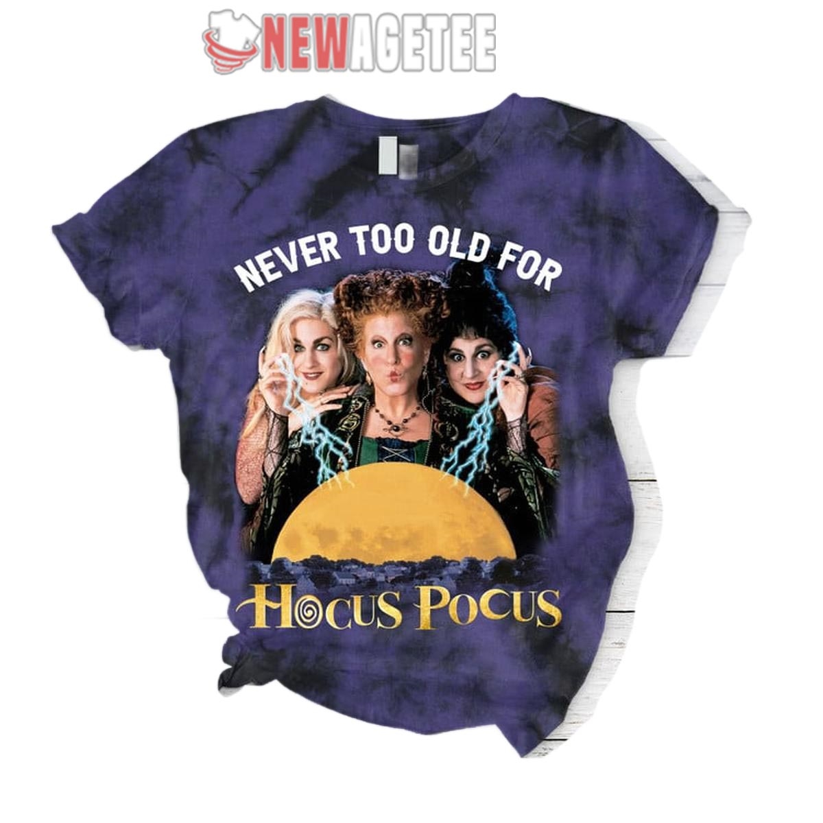 Hocus Pocus Never Too Old For Hocus Pocus Soft Fuzzy Pajamas Set
