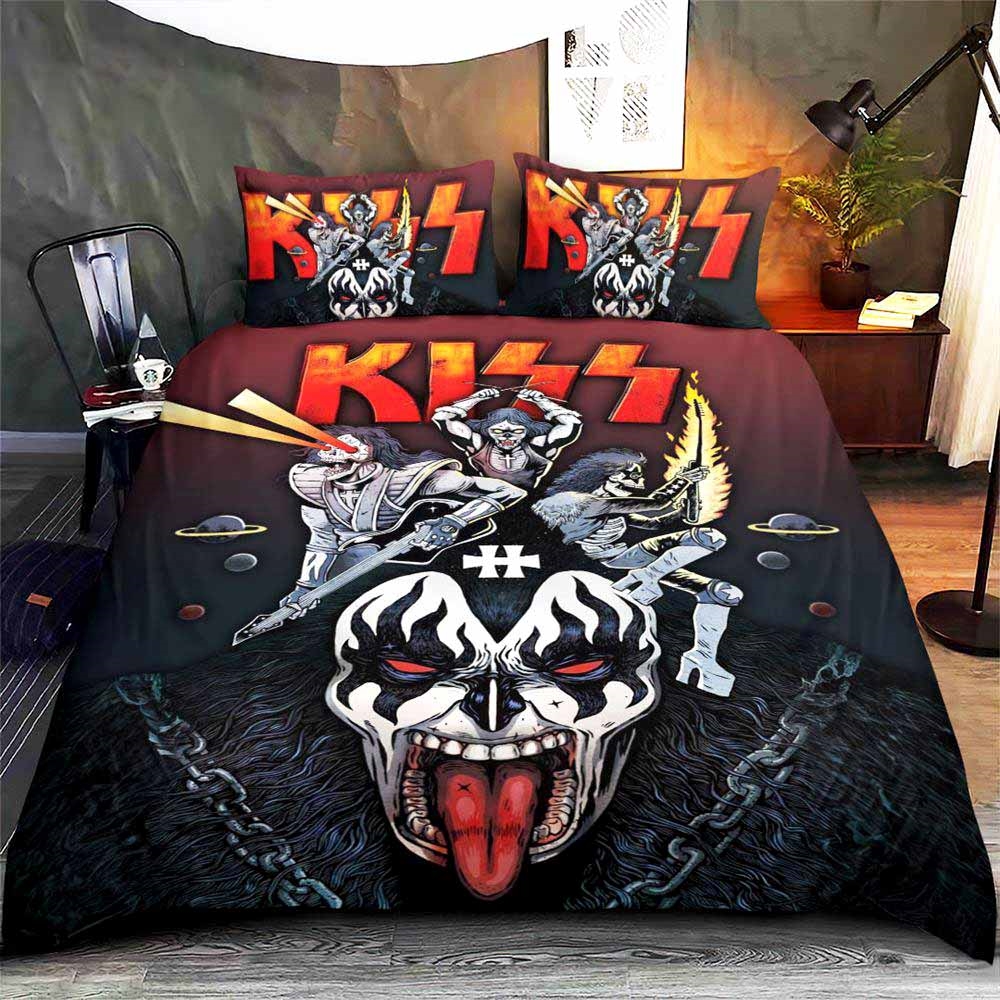 Kiss Band Bedding Set Gift For Christmas