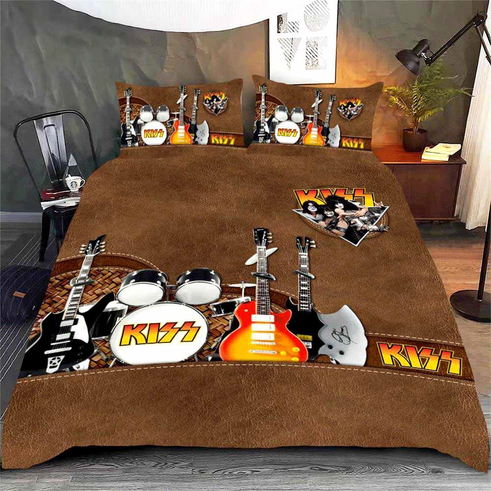 Kiss Band Duvet Cover And Pillow Case Bedding Set