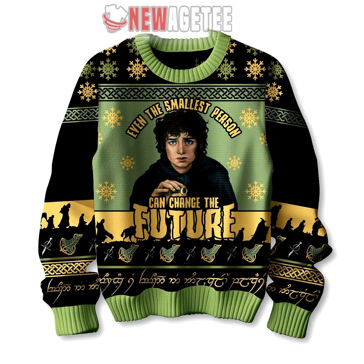 Lord Of The Rings The Hobbit Change The Future Ugly Christmas Sweater