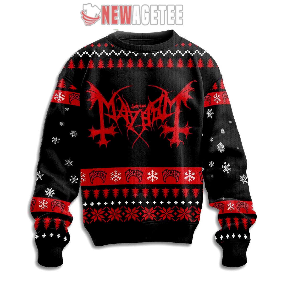 Mayhem Death Black Evil Olso May 11th 2024 Ugly Christmas Sweater Mayhem Death Black Evil Olso May 11th 2024 Ugly Christmas Sweater