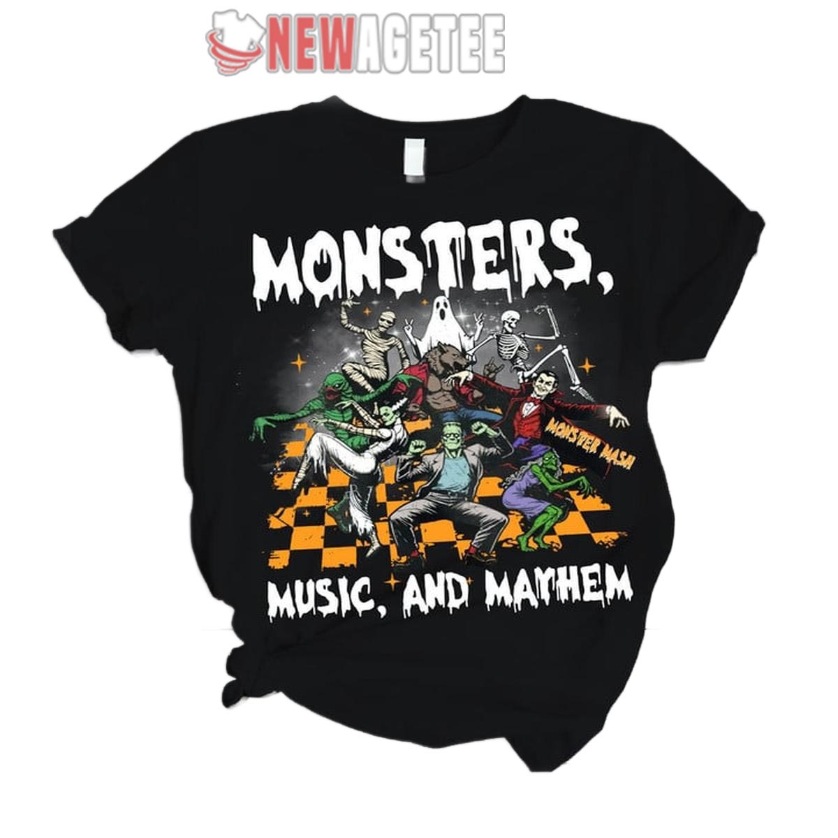 Monsters Music And Mathem Soft Fuzzy Pajamas Set