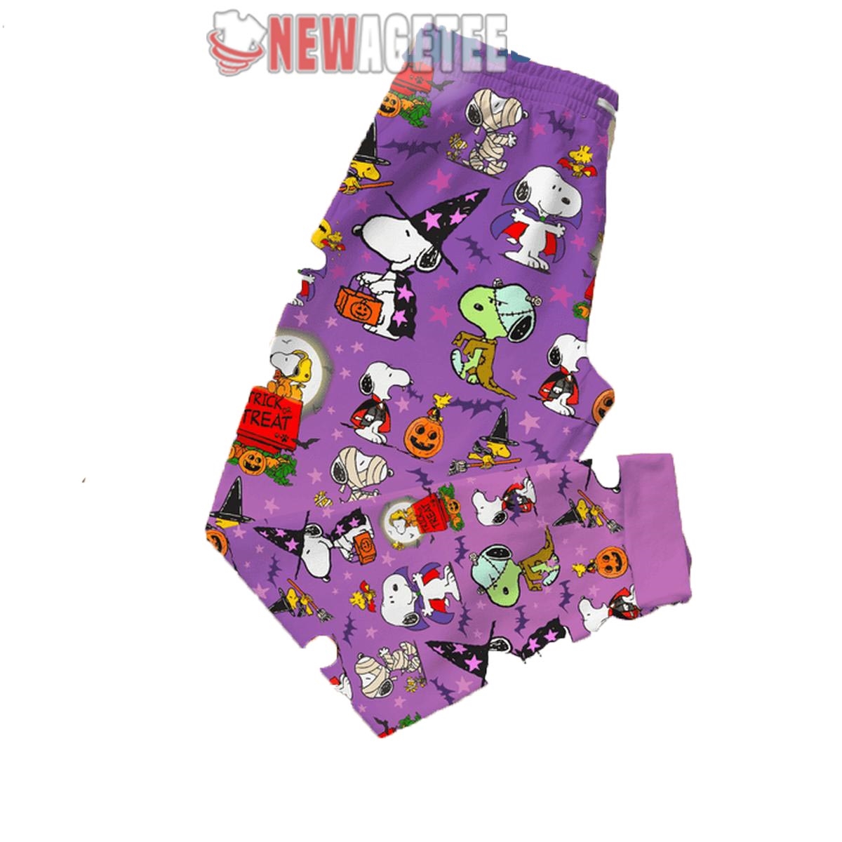 Snoopy Halloween Buckle Up Buttercup Witch Switch Soft Fuzzy Pajamas Set Snoopy Halloween Buckle Up Buttercup Witch Switch Soft Fuzzy Pajamas Set