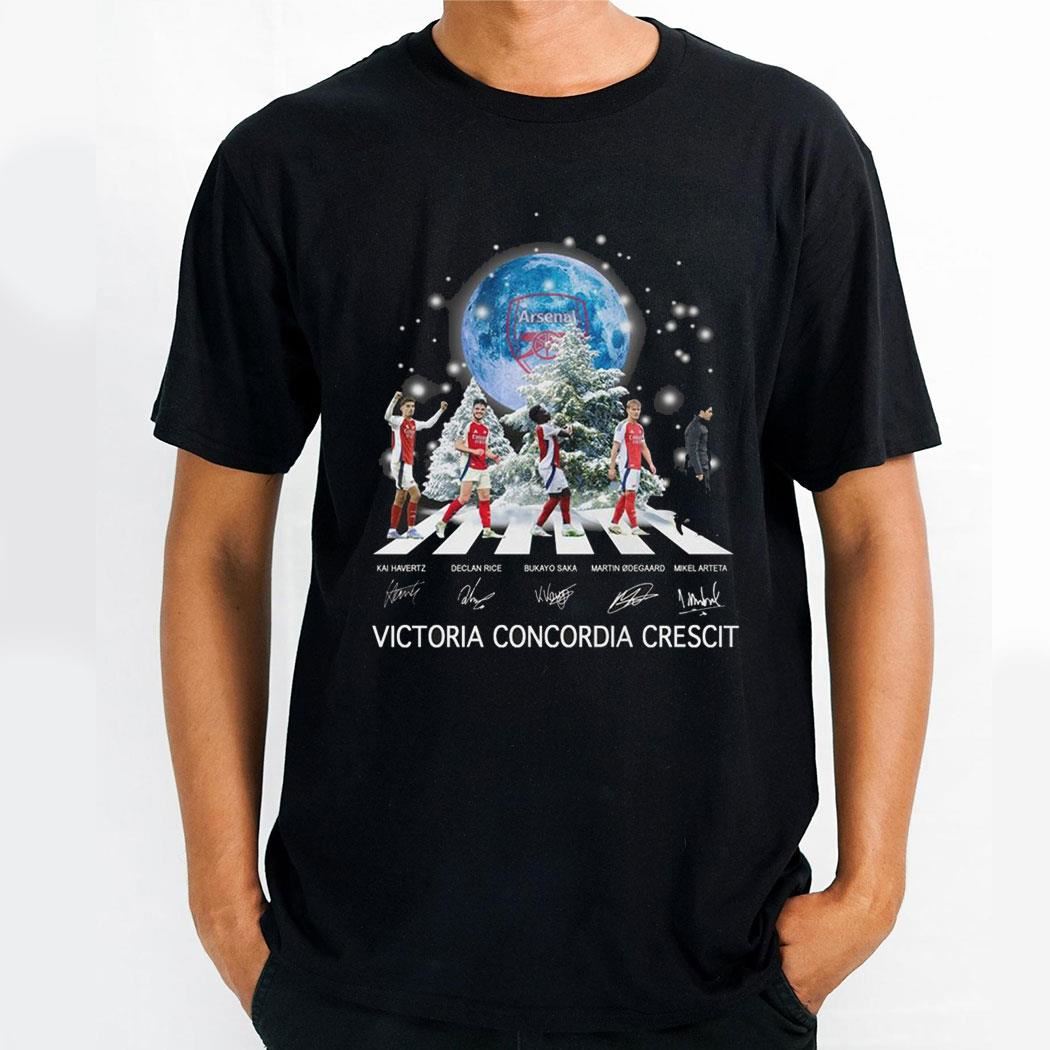 Arsenal Victoria Concordia Crescit Christmas 2024 Shirt