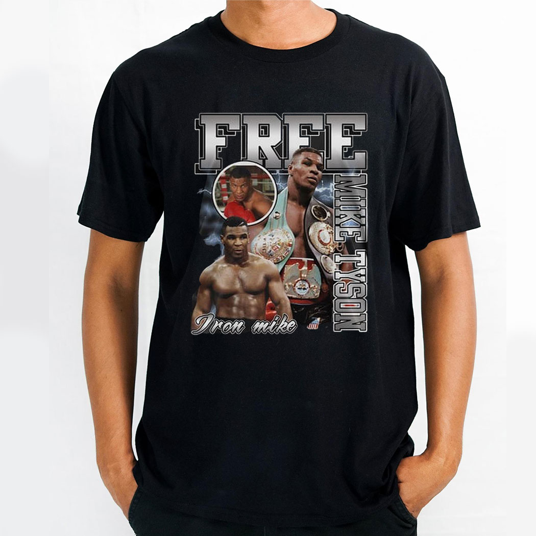 Mike Tyson Free Iron Mike 2024 The Legend Shirt