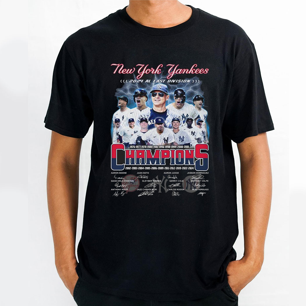 New York Yankees 2024 Al East Division Champs Back To Back To Back Shirt New York Yankees 2024 Al East Division Champs Back To Back To Back Shirt