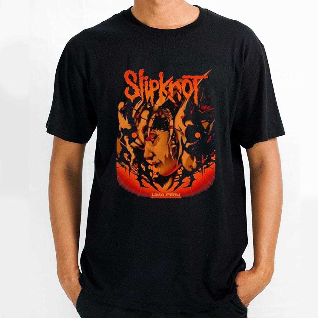 Slipknot Tour Costa 21 Lima Peru October 28 2024 Shirt