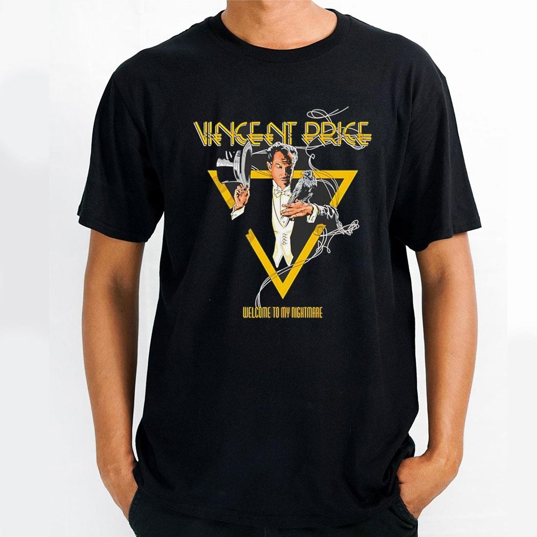 Vincent Price Welcome To My Nightmare Shirt Vincent Price Welcome To My Nightmare Shirt