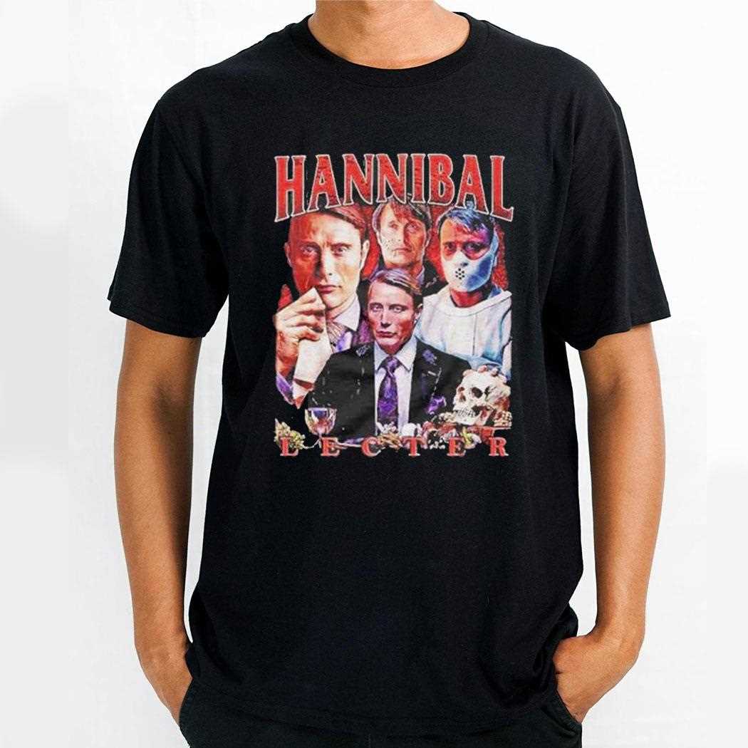 Vintage Hannibal Lecter Graphic T-shirt Vintage Hannibal Lecter Graphic T-shirt