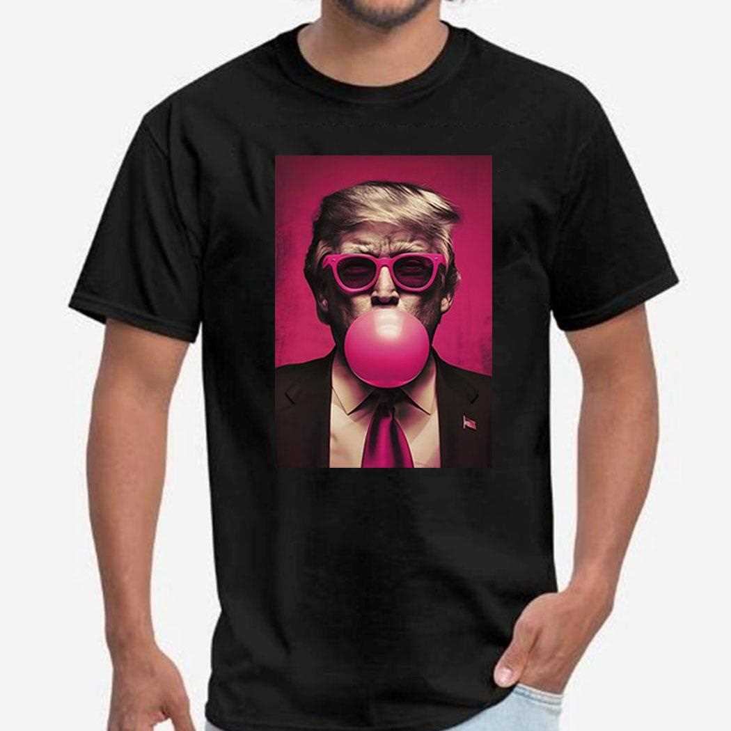 Tiffany Gomas Trump Bubble Gum 2024 T-shirt Hoodie Tiffany Gomas Trump Bubble Gum 2024 T-shirt Hoodie