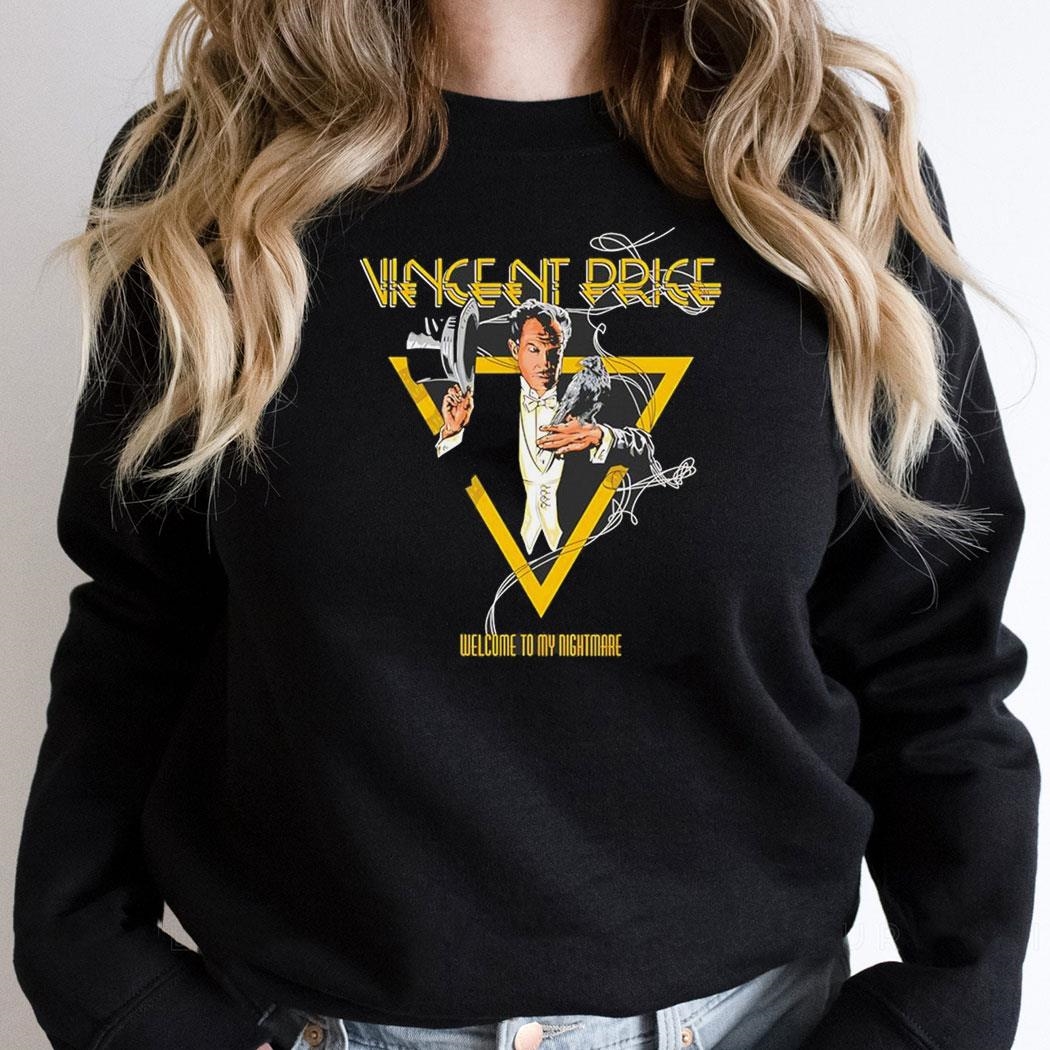 Vincent Price Welcome To My Nightmare Shirt Vincent Price Welcome To My Nightmare Shirt