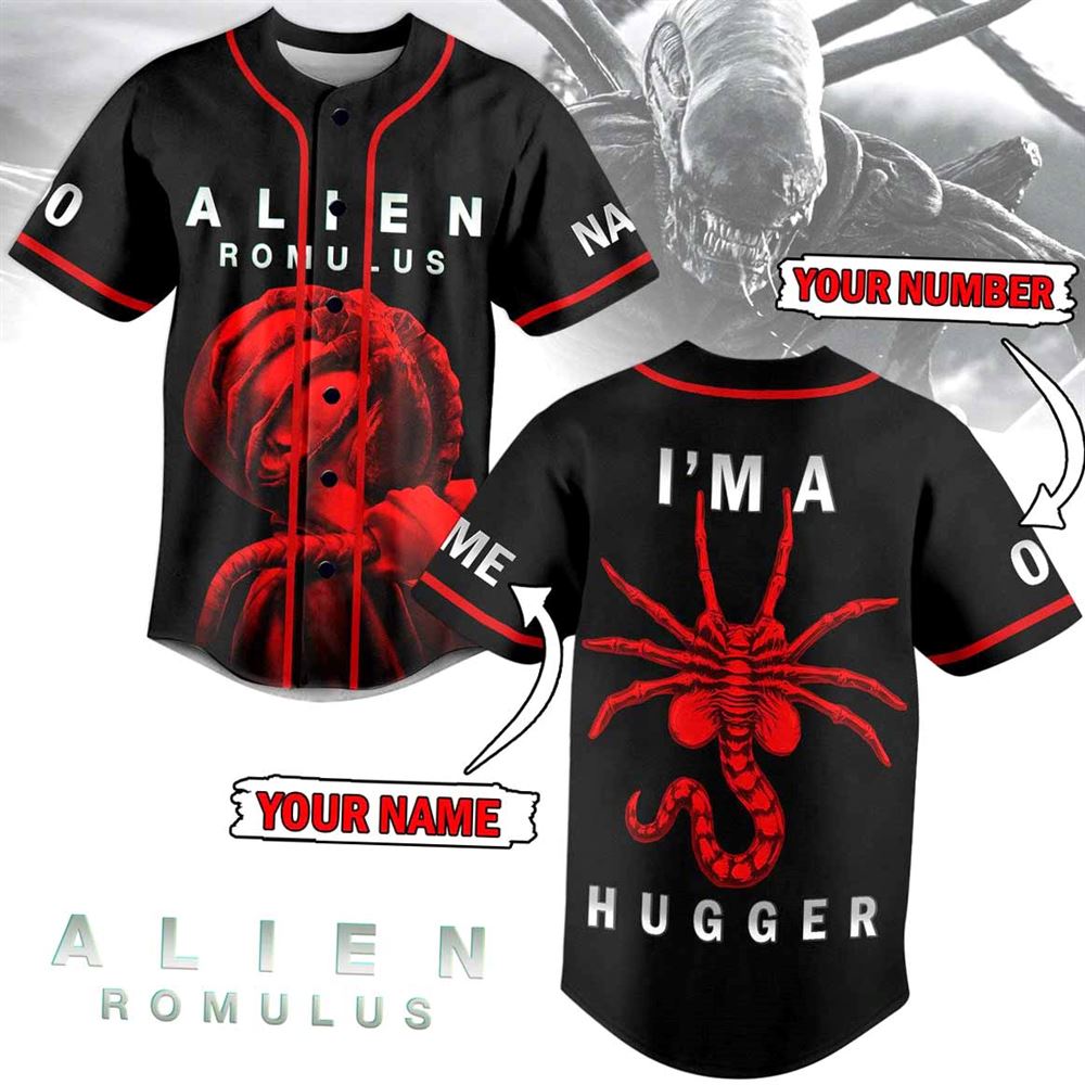 Alien Romulus I’m Hugger Custom Baseball Jersey
