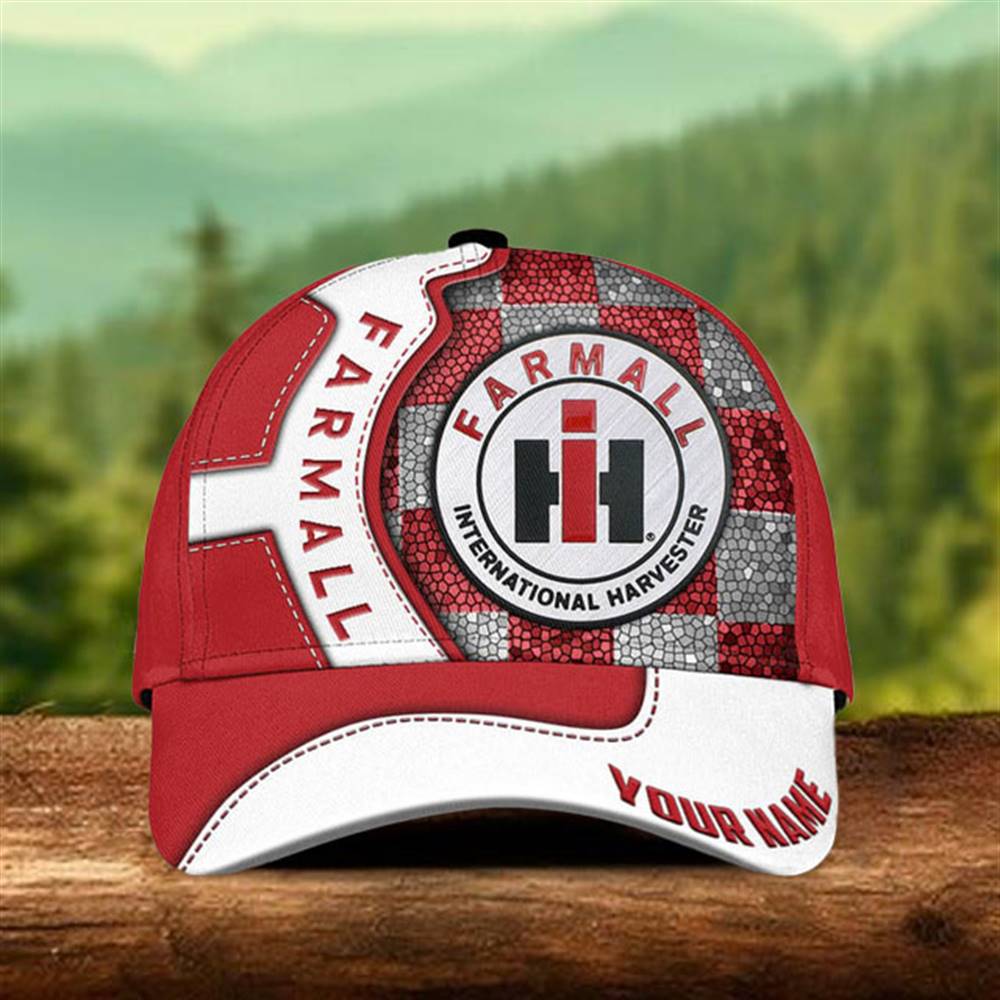 Farmall Ih Custom Name Classic Cap