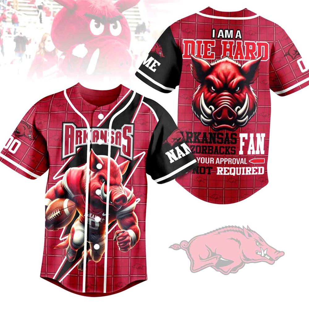 I Am A Die Hard Michigan Wolverines Fan Custom Baseball Jersey I Am A Die Hard Michigan Wolverines Fan Custom Baseball Jersey