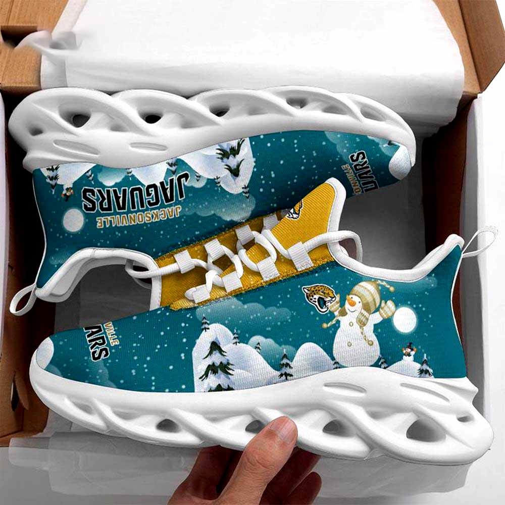 Jacksonville Jaguars Christmas Snowman Nfl Clunky Max Soul Shoes Jacksonville Jaguars Christmas Snowman Nfl Clunky Max Soul Shoes