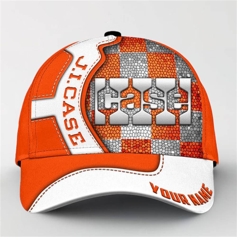 Ji Case Tractor Custom Name Classic Cap