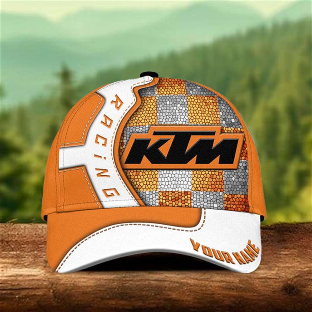 Ktm Racing Personalized Name Classic Cap