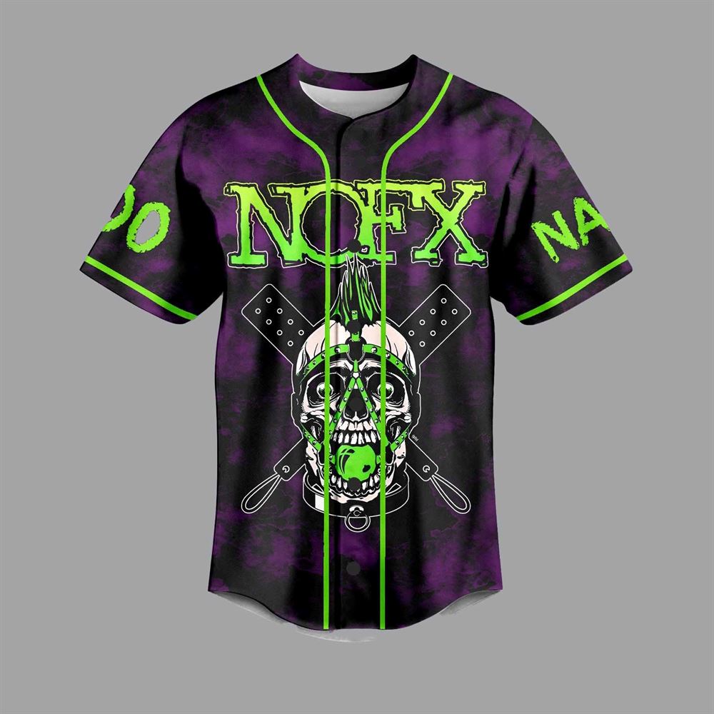 Nofx Punk In Drublic Custom Baseball Jersey Nofx Punk In Drublic Custom Baseball Jersey