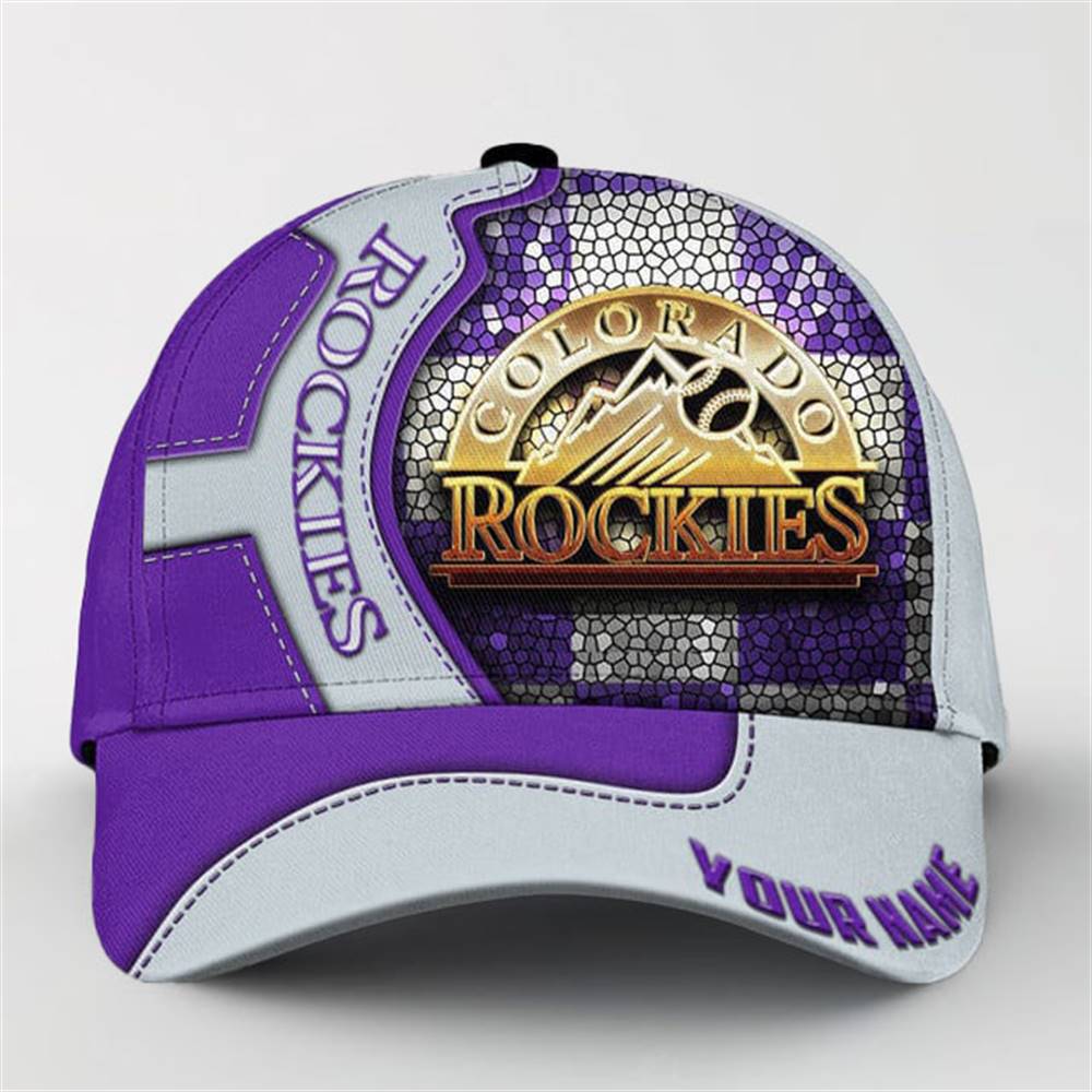 Rockies Colorado Custom Name Classic Cap