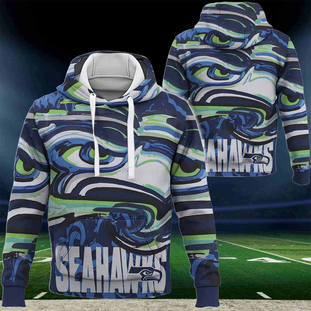 San Francisco 49ers Nfl 2024 Art Logo 3d Hoodie