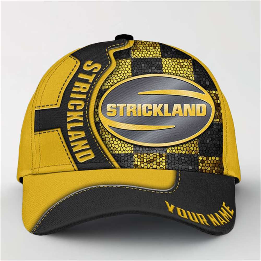 Strickland Pelle Personalized Name Classic Cap
