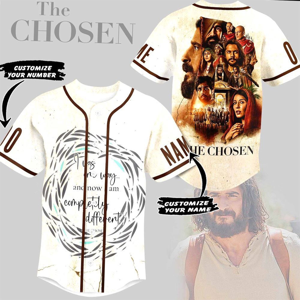 The Chosen Custom Baseball Jersey The Chosen Custom Baseball Jersey