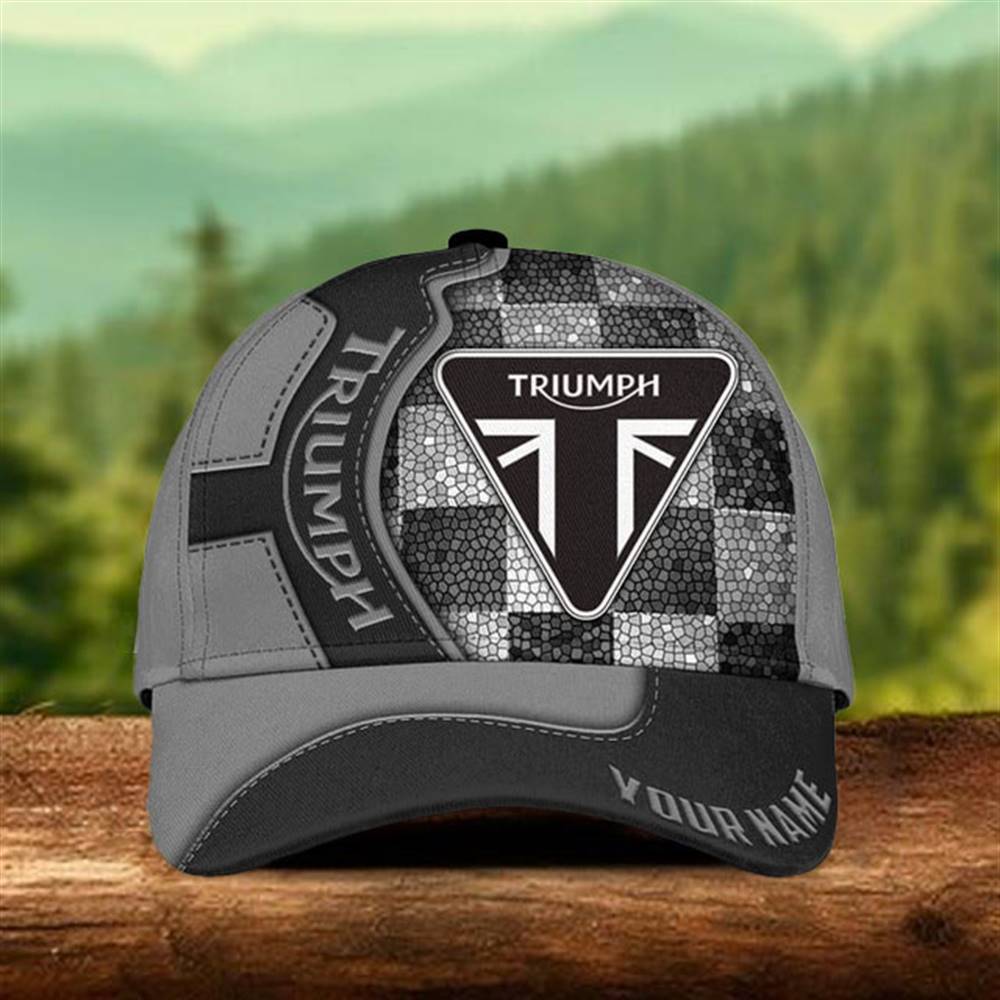 Triumph Motorcycles Custom Name Classic Cap