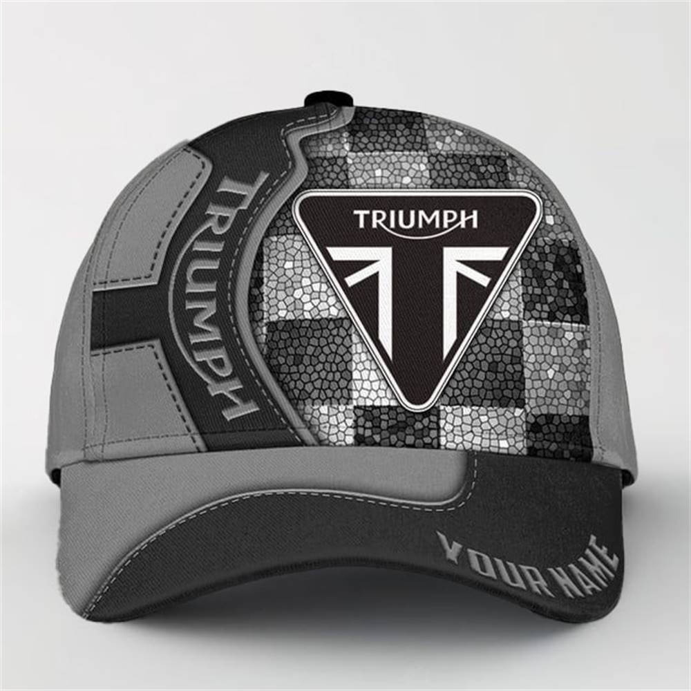 Triumph Motorcycles Custom Name Classic Cap