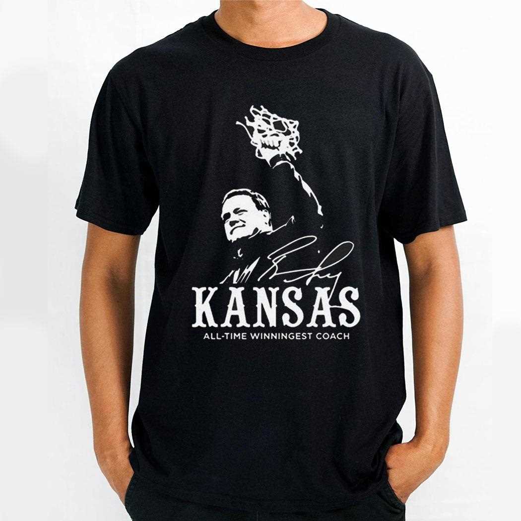 Bill Self Kansas All Time Winningest Coach Shirt