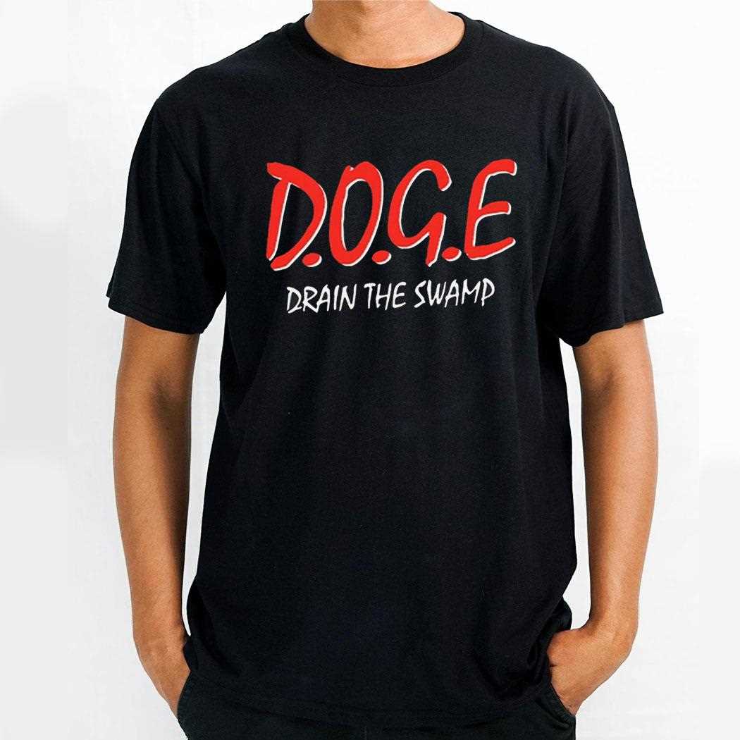 Doge Drain The Swamp Shirt
