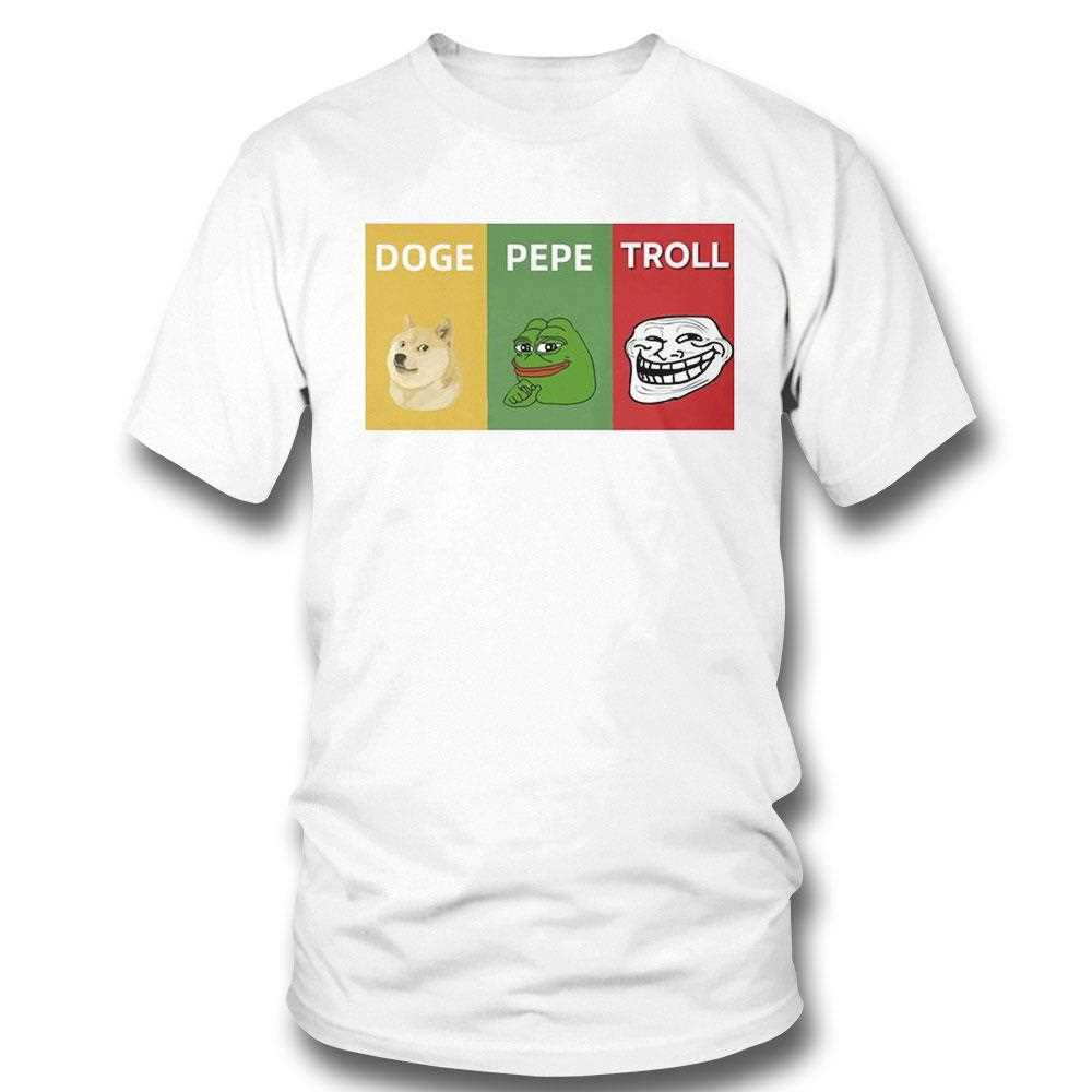 Elon Musk Doge Pepe Troll Memes Shirt