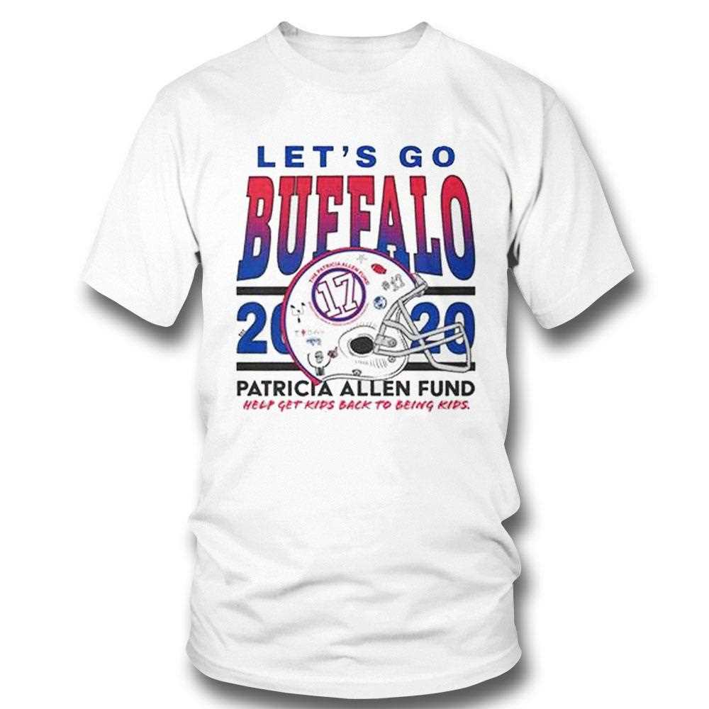 Josh Allen Lets Go Buffalo 2020 Patricia Allen Fund Shirt