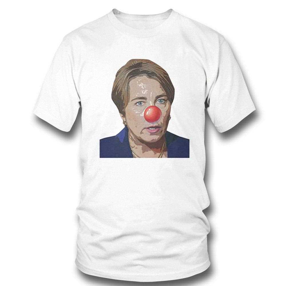 Maura Healey Cartoon Clown Nose Shirt Maura Healey Cartoon Clown Nose Shirt