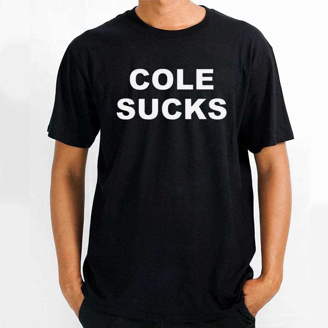 Pat Mcafee Cole Sucks Shirt