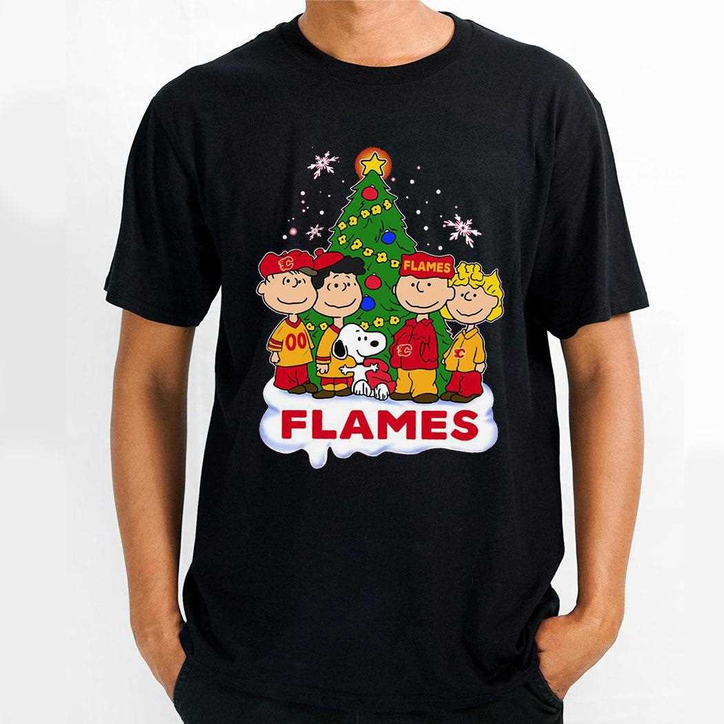 Peanuts Snoopy And Friends Jets Christmas Tree Sweatshirt
