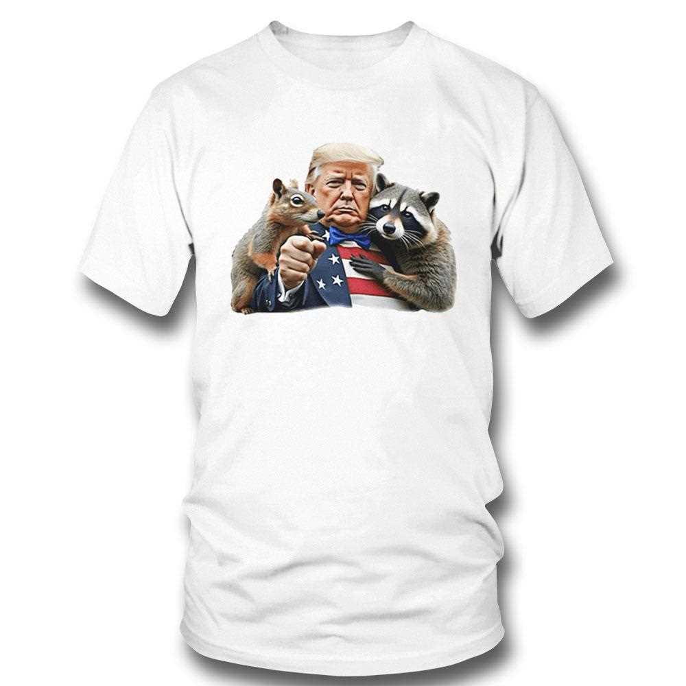 Trump Peanut Squirrel Raccoon Shirt Hoodie Trump Peanut Squirrel Raccoon Shirt Hoodie