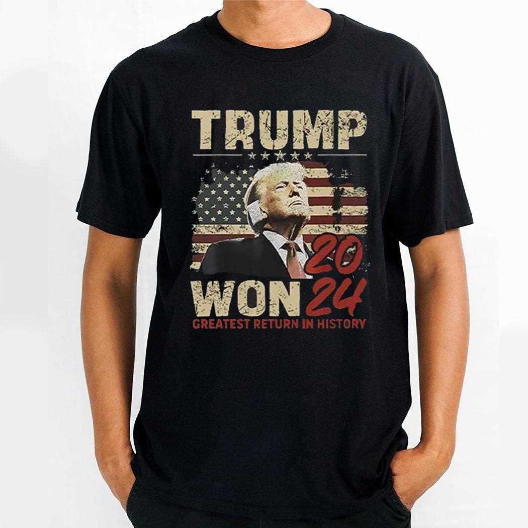 Trump Won 2024 Get Over It Shirt Hoodie