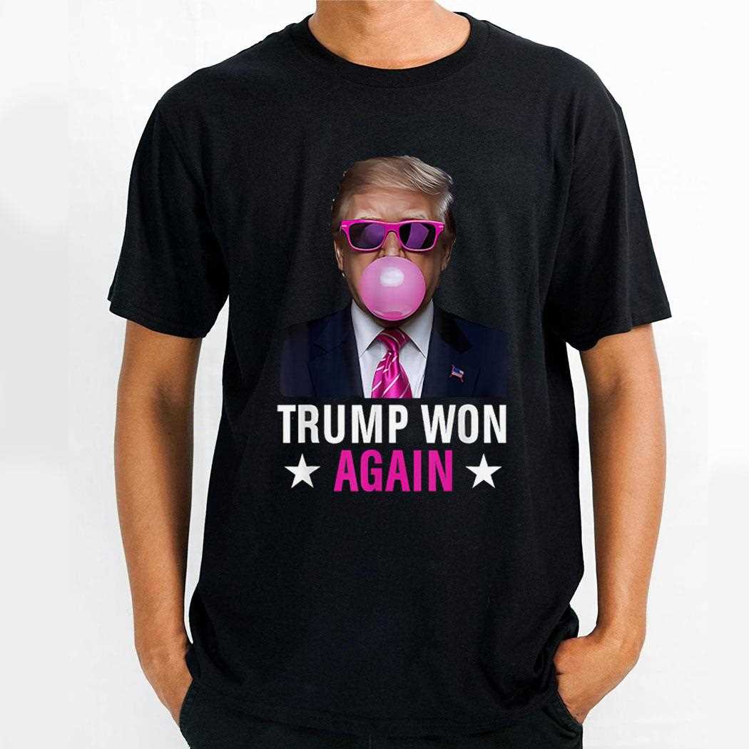 Trump Won Again 2024 Election Vote President 47th American Shirt Hoodie