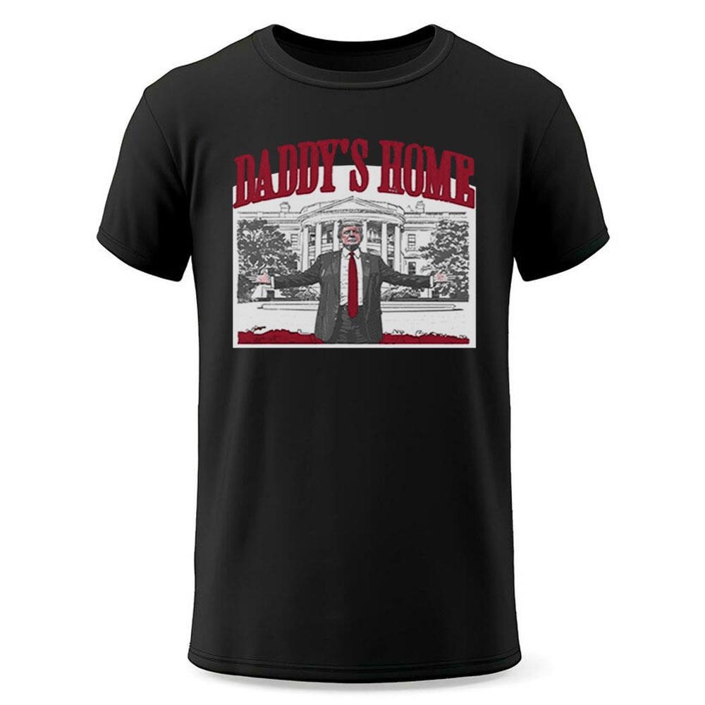 David J Harris Jr Trump Daddys Home Red Shirt David J Harris Jr Trump Daddys Home Red Shirt