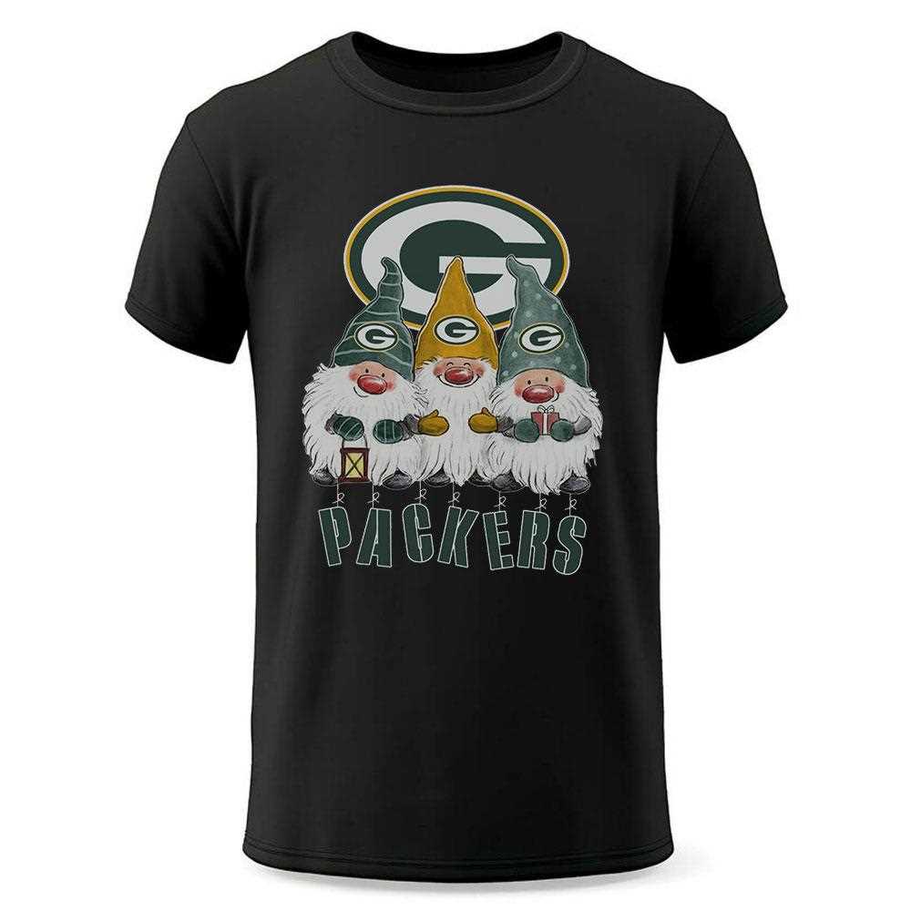 Gnomies Green Bay Packers Christmas Sweatshirt Gnomies Green Bay Packers Christmas Sweatshirt