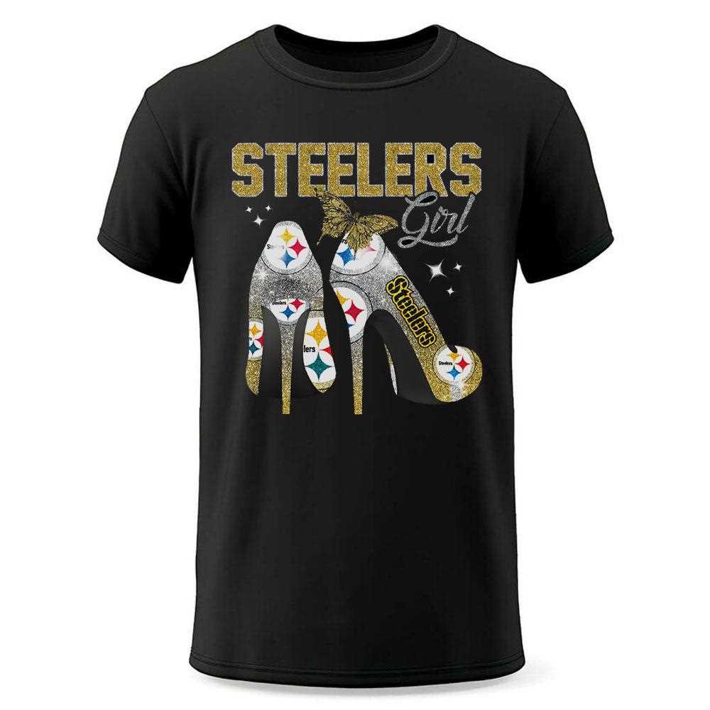 High Heels Steelers Girl Christmas Sweatshirt High Heels Steelers Girl Christmas Sweatshirt