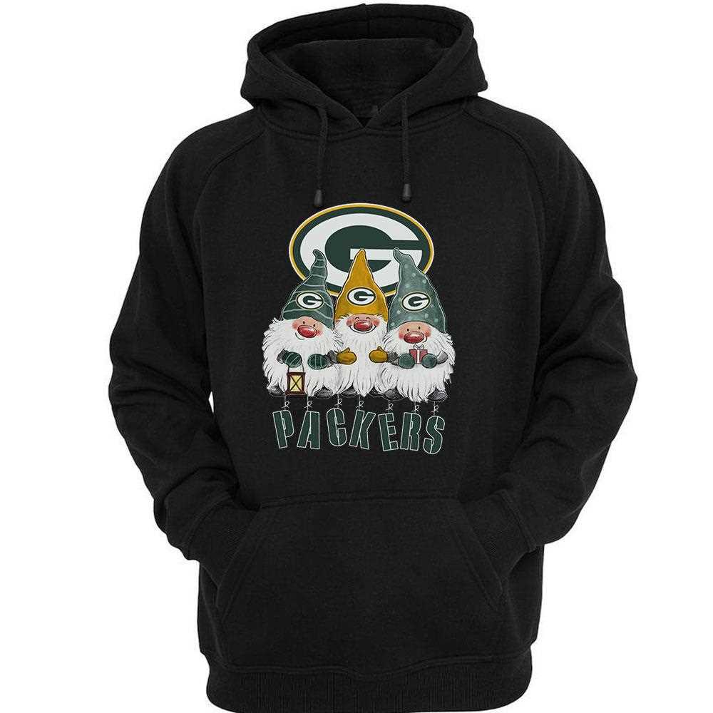 Gnomies Green Bay Packers Christmas Sweatshirt Gnomies Green Bay Packers Christmas Sweatshirt
