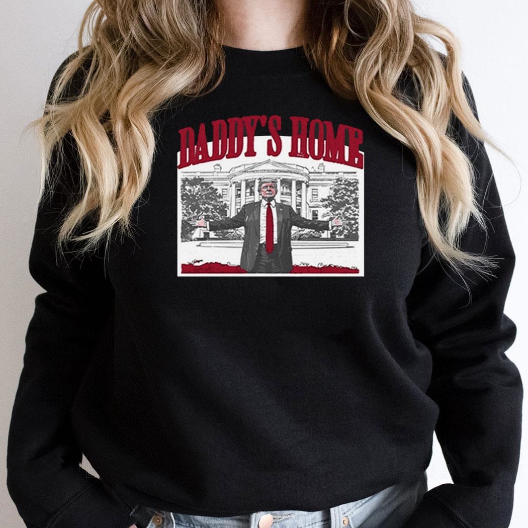 David J Harris Jr Trump Daddys Home Red Shirt David J Harris Jr Trump Daddys Home Red Shirt