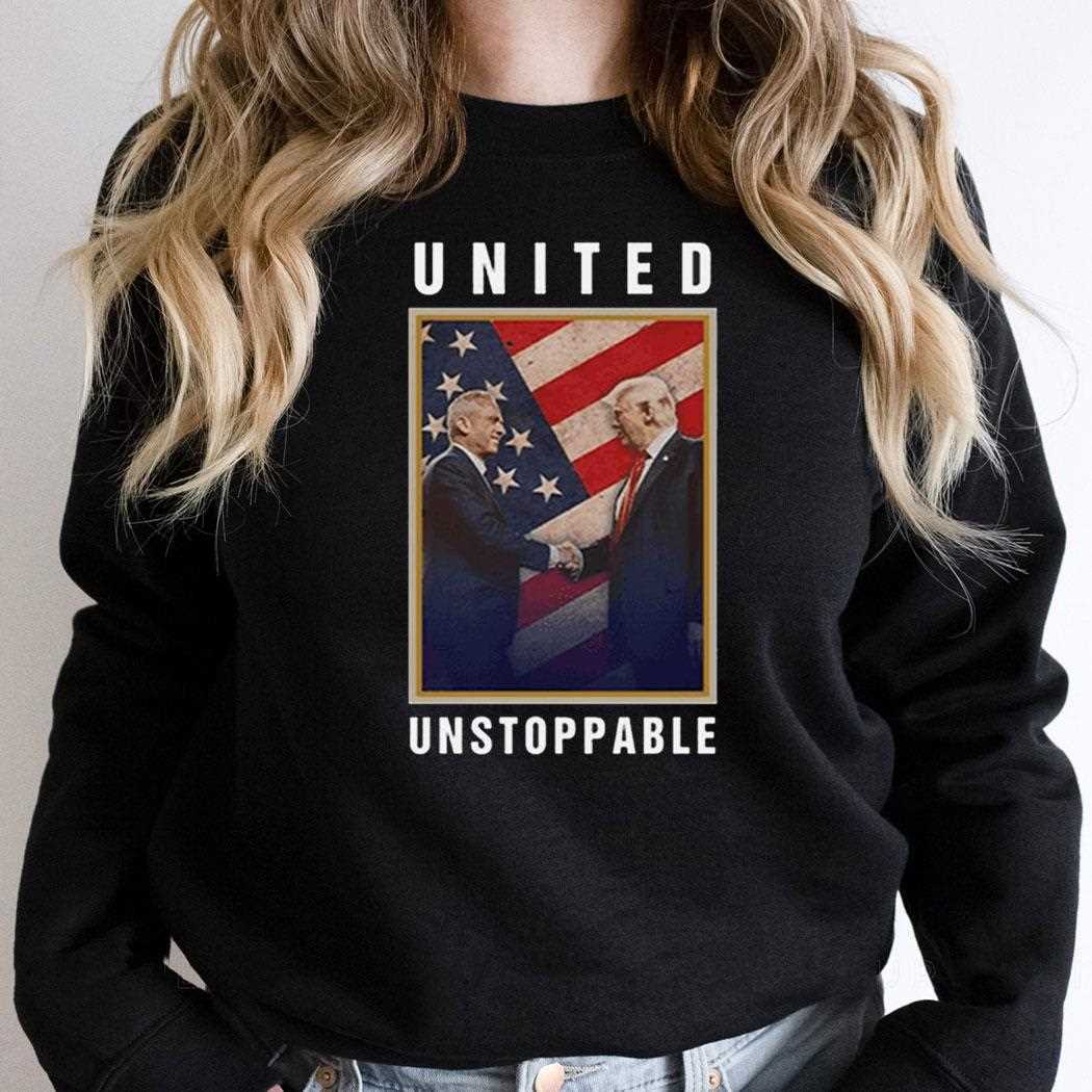 Robert F Kennedy Jr Trump United Unstoppable Shirt Robert F Kennedy Jr Trump United Unstoppable Shirt