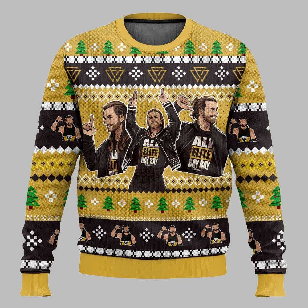 Adam Cole Christmas Ugly Sweater